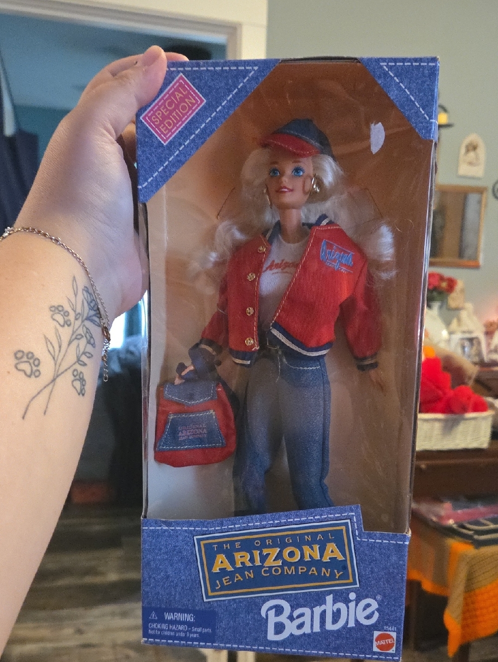 Arizona Jean Company Red Jacket & Blue Jeans Barbie Doll